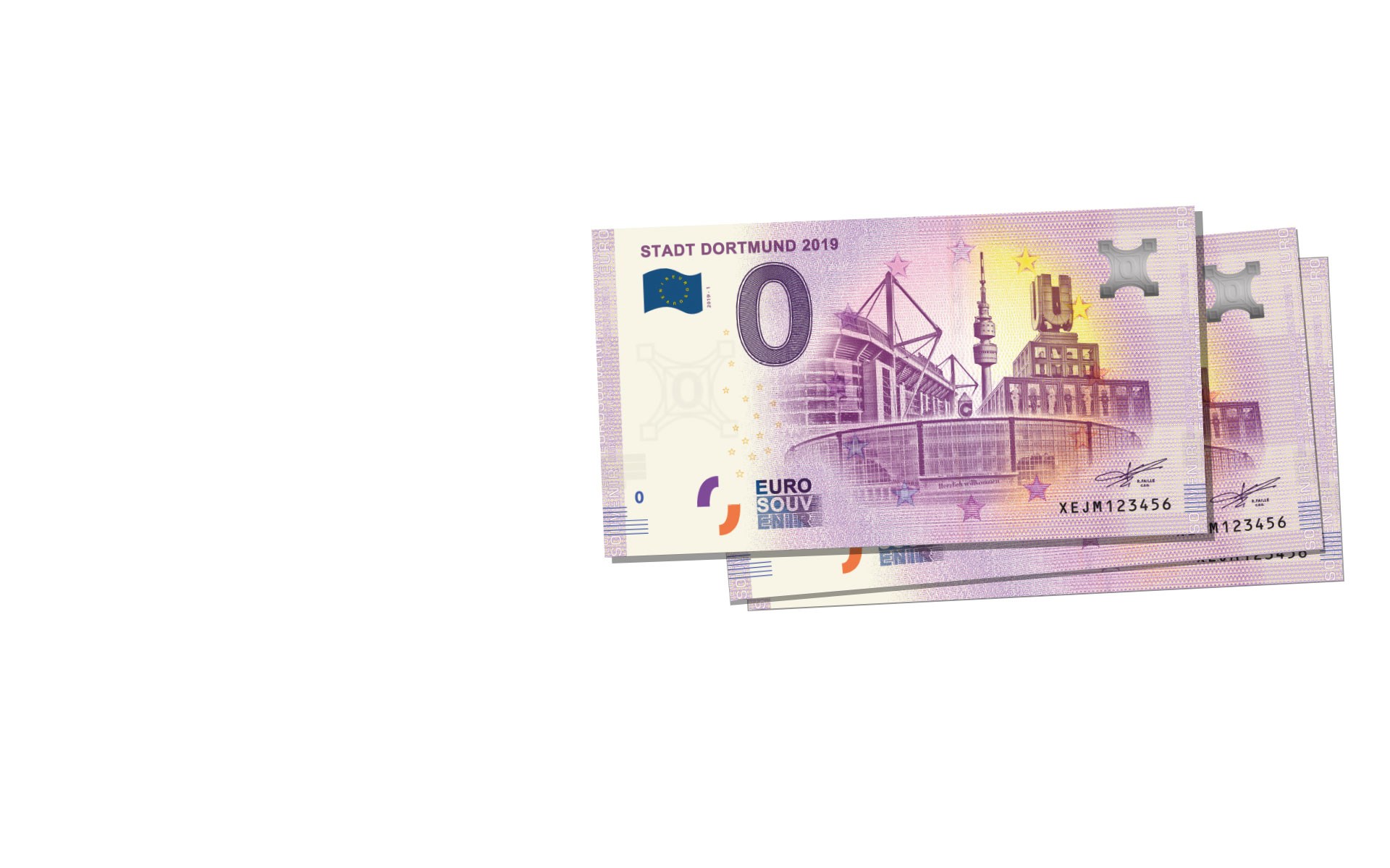The 0-Euro-bank note Edition Dortmund