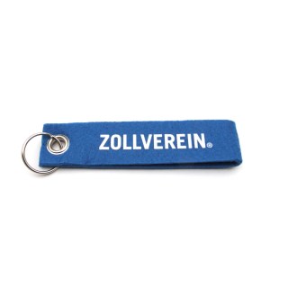 Zollverein blauer Schlsselanhnger  "Kumpel, ich hng an dir!"