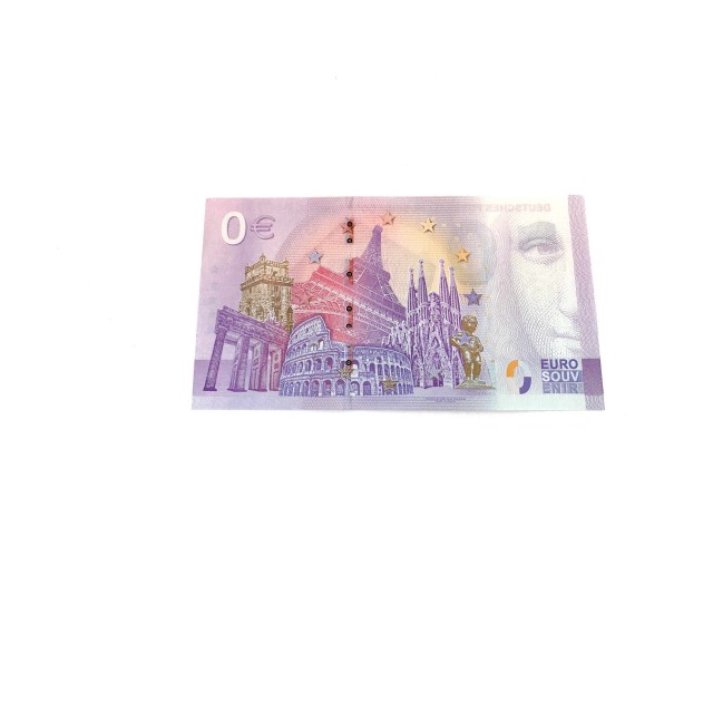 The 0-Euro-bank note<br>Football Museum Dortmund XEWA