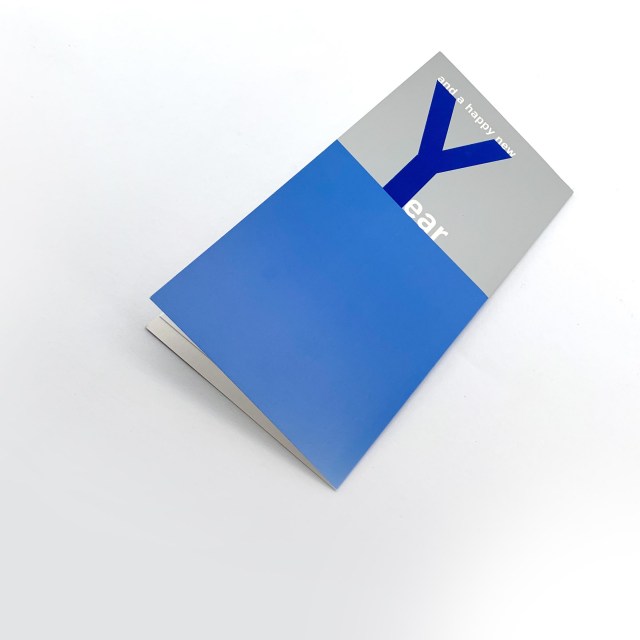 Christmas card "Merry Xmas"